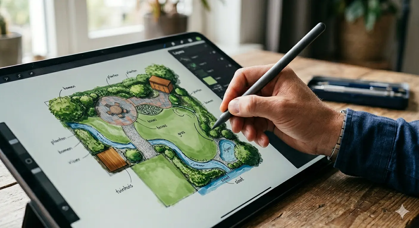 Tuinontwerp laten maken